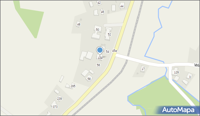 Widaczów, Widaczów, 124, mapa Widaczów