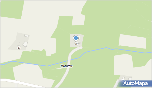 Widaczów, Widaczów, 49, mapa Widaczów