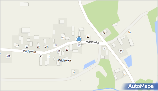 Widawka, Widawka, 10, mapa Widawka