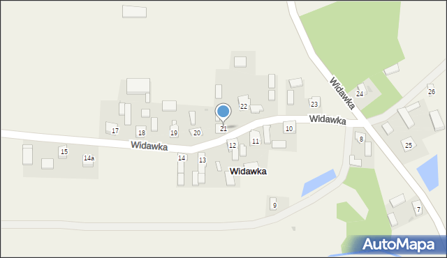 Widawka, Widawka, 21, mapa Widawka