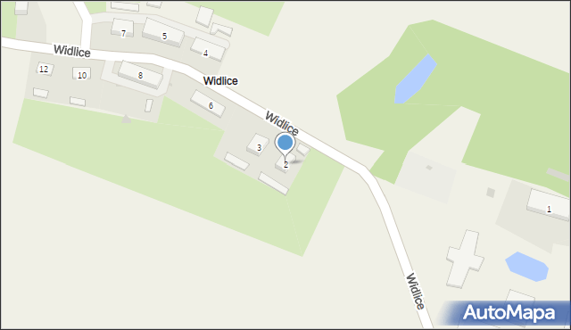 Widlice, Widlice, 2, mapa Widlice