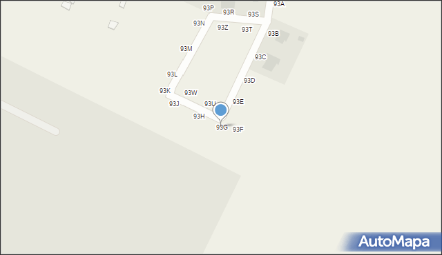 Widowo, Widowo, 93G, mapa Widowo