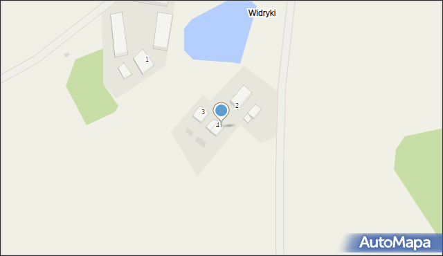 Widryki, Widryki, 4/2, mapa Widryki