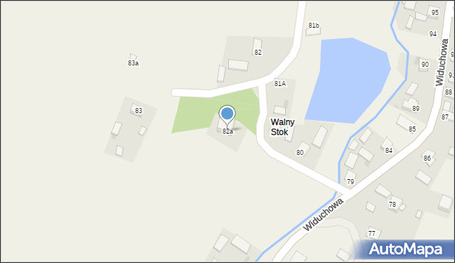 Widuchowa, Widuchowa, 82a, mapa Widuchowa