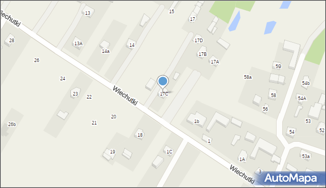 Wiechucice, Wiechutki, 17C, mapa Wiechucice
