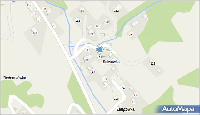 Więciórka, Więciórka, 24, mapa Więciórka