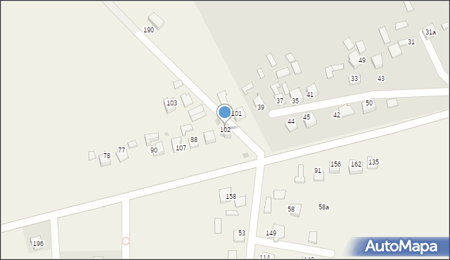 Więckowice, Więckowice, 102, mapa Więckowice