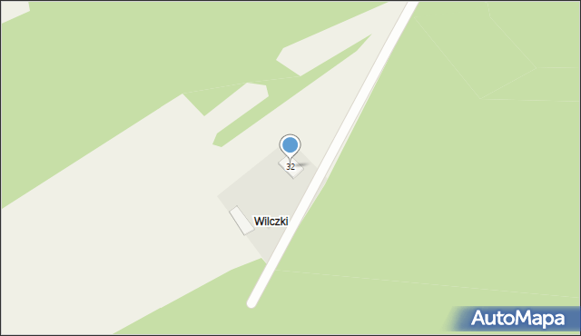 Więckowo, Więckowo, 32, mapa Więckowo