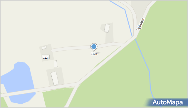 Więckowy, Więckowy, 112a, mapa Więckowy