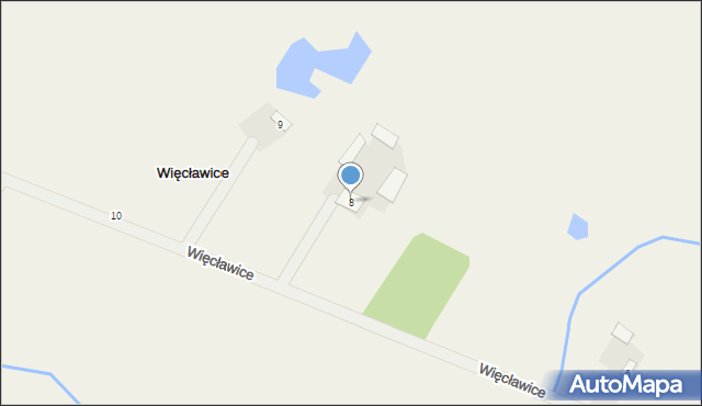 Więcławice, Więcławice, 8, mapa Więcławice