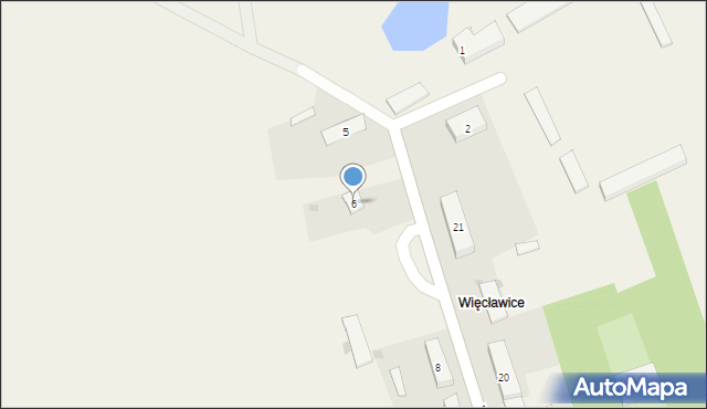 Więcławice, Więcławice, 6, mapa Więcławice