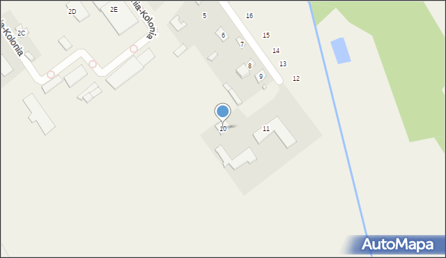 Wieczfnia Kościelna, Wieczfnia Kościelna, 10, mapa Wieczfnia Kościelna