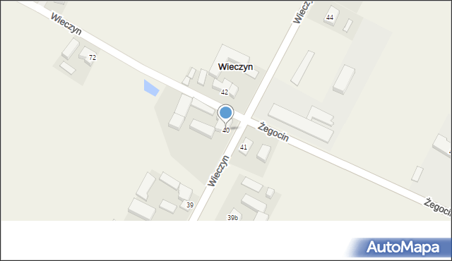 Wieczyn, Wieczyn, 40, mapa Wieczyn