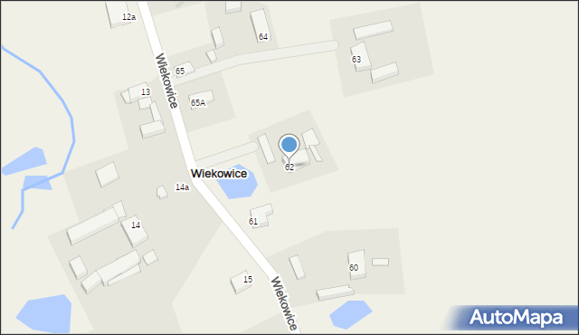 Wiekowice, Wiekowice, 62, mapa Wiekowice