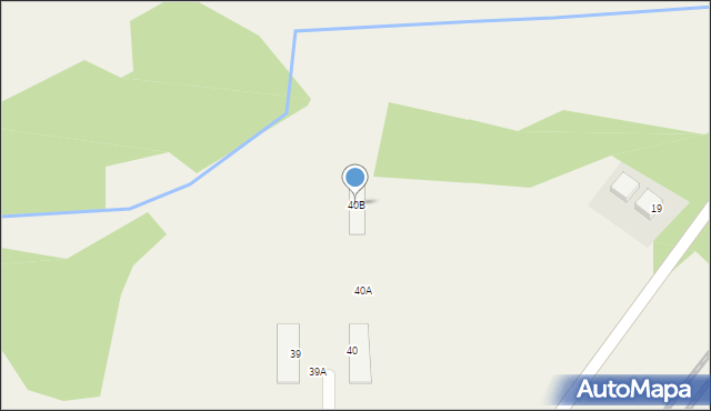 Wiekowo, Wiekowo, 40B, mapa Wiekowo