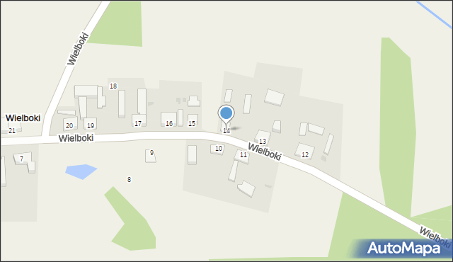 Wielboki, Wielboki, 14, mapa Wielboki