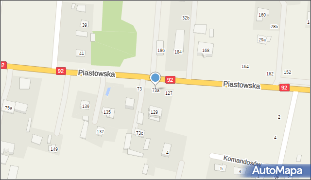 Wielgolas Duchnowski, Wielgolas Duchnowski, 73a, mapa Wielgolas Duchnowski