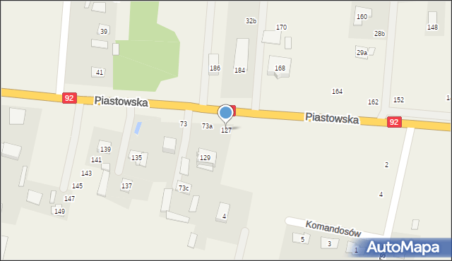 Wielgolas Duchnowski, Wielgolas Duchnowski, 73b, mapa Wielgolas Duchnowski