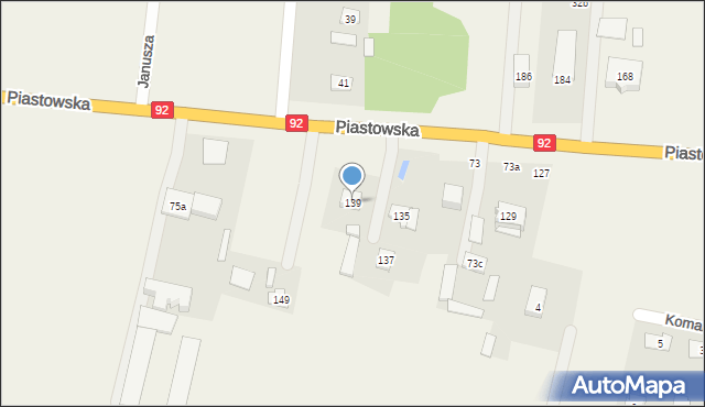 Wielgolas Duchnowski, Wielgolas Duchnowski, 74c, mapa Wielgolas Duchnowski