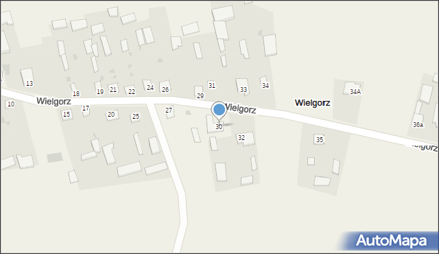 Wielgorz, Wielgorz, 30, mapa Wielgorz