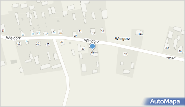 Wielgorz, Wielgorz, 32, mapa Wielgorz