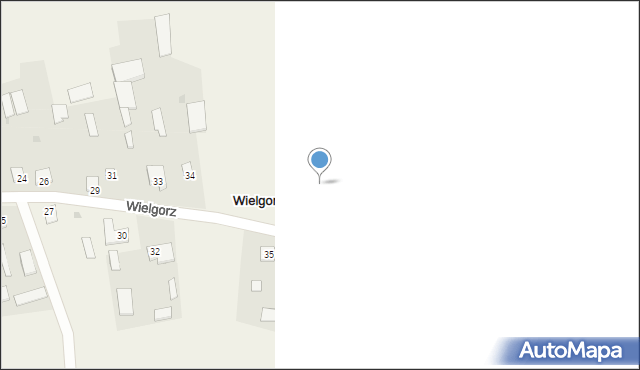Wielgorz, Wielgorz, 34A, mapa Wielgorz