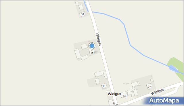 Wielgus, Wielgus, 35, mapa Wielgus