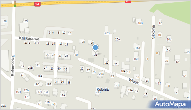 Wieliczka, Widok, 24, mapa Wieliczka