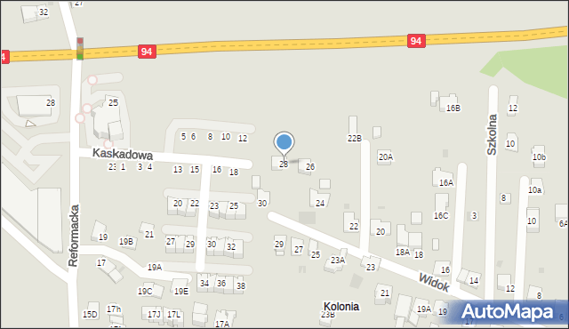 Wieliczka, Widok, 28, mapa Wieliczka