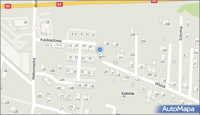 Wieliczka, Widok, 30, mapa Wieliczka