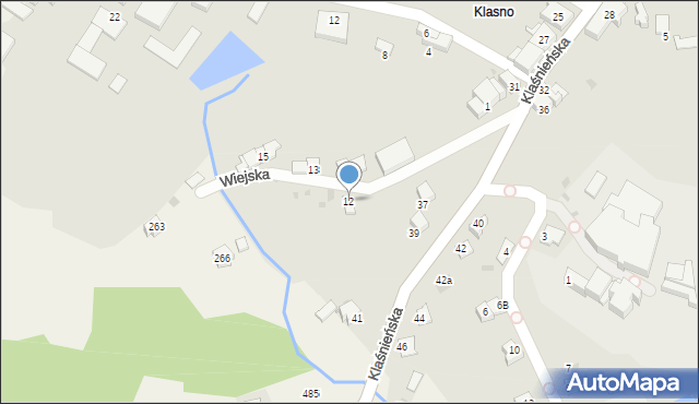 Wieliczka, Wiejska, 12, mapa Wieliczka