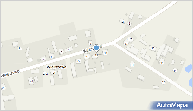 Wieliszewo, Wieliszewo, 29, mapa Wieliszewo