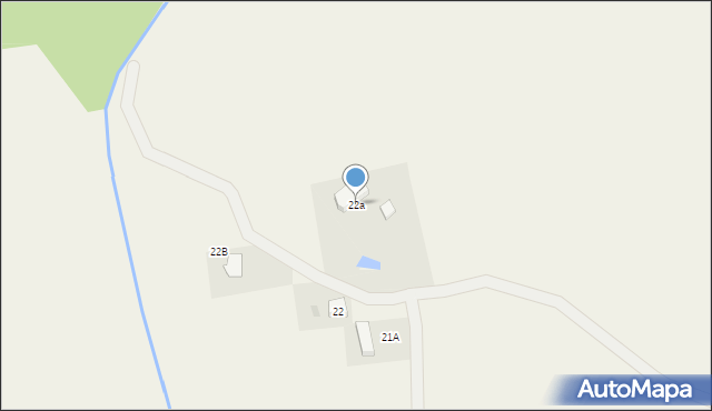 Wielka Wieś, Wielka Wieś, 22a, mapa Wielka Wieś