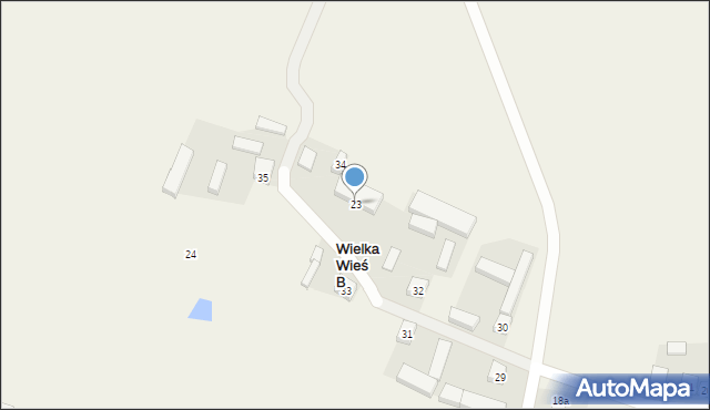 Wielka Wieś A, Wielka Wieś A, 23, mapa Wielka Wieś A