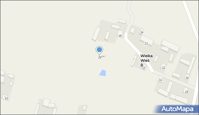 Wielka Wieś A, Wielka Wieś A, 24, mapa Wielka Wieś A