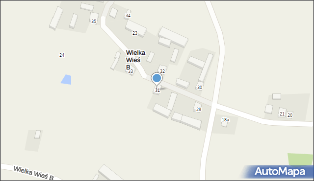 Wielka Wieś A, Wielka Wieś A, 31, mapa Wielka Wieś A