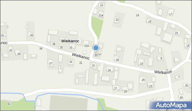 Wielkanoc, Wielkanoc, 30, mapa Wielkanoc