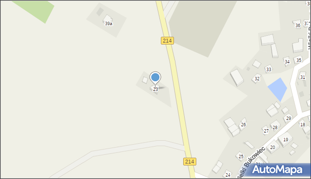 Wielki Bukowiec, Wielki Bukowiec, 23, mapa Wielki Bukowiec