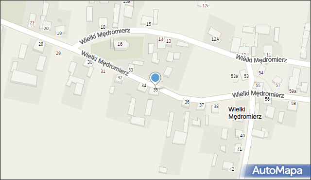 Wielki Mędromierz, Wielki Mędromierz, 35, mapa Wielki Mędromierz