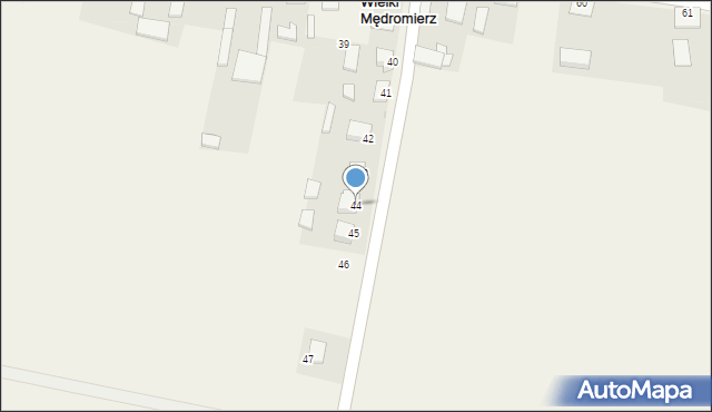 Wielki Mędromierz, Wielki Mędromierz, 44, mapa Wielki Mędromierz