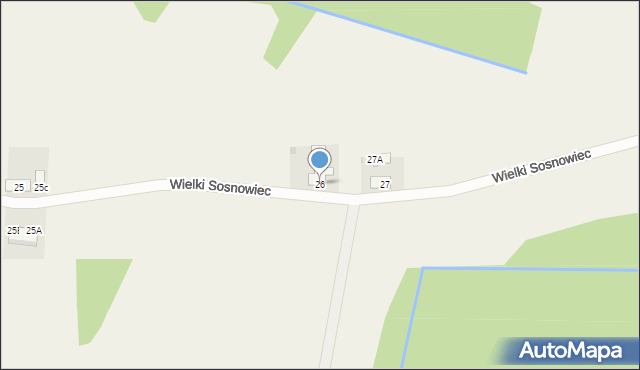 Wielki Sosnowiec, Wielki Sosnowiec, 26, mapa Wielki Sosnowiec