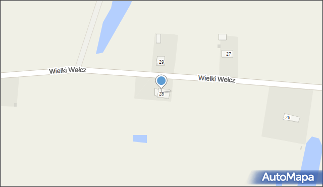 Wielki Wełcz, Wielki Wełcz, 28, mapa Wielki Wełcz