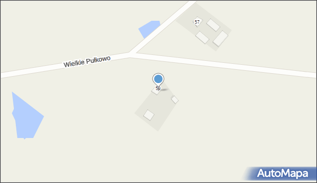 Wielkie Pułkowo, Wielkie Pułkowo, 60, mapa Wielkie Pułkowo