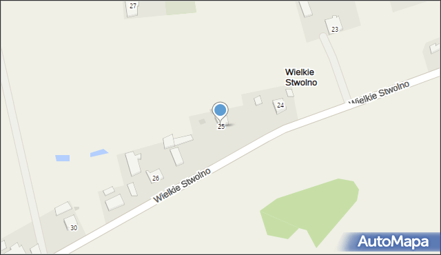 Wielkie Stwolno, Wielkie Stwolno, 25, mapa Wielkie Stwolno