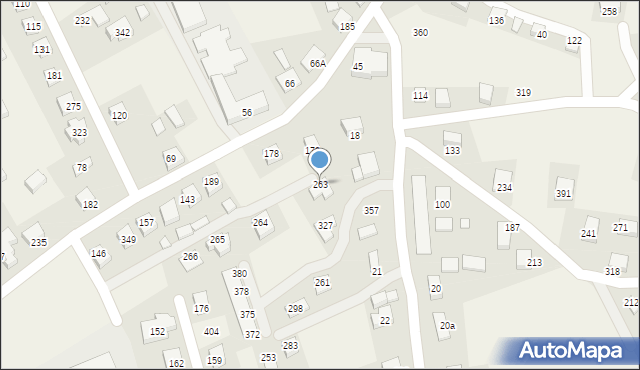 Wielogłowy, Wielogłowy, 263, mapa Wielogłowy