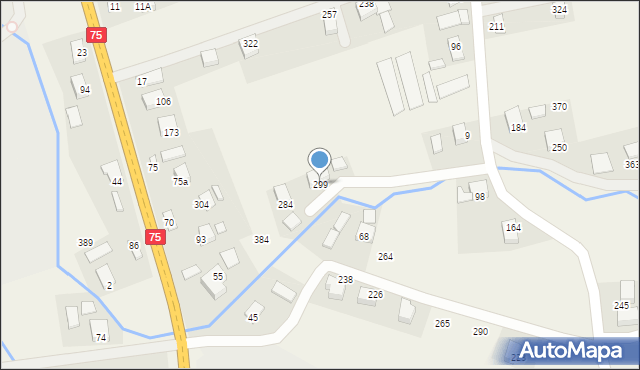 Wielogłowy, Wielogłowy, 299, mapa Wielogłowy