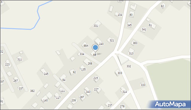 Wielogłowy, Wielogłowy, 88, mapa Wielogłowy