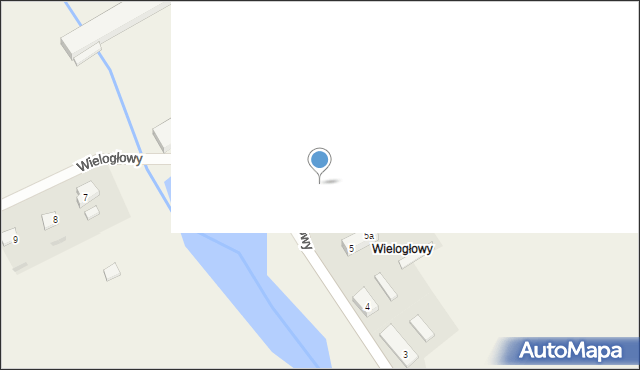 Wielogłowy, Wielogłowy, 5b, mapa Wielogłowy