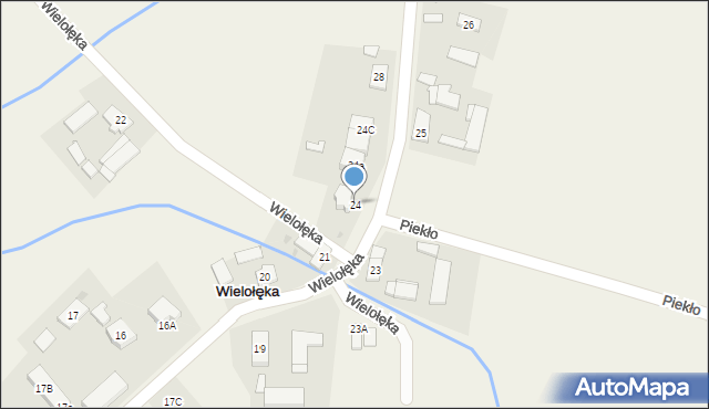 Wielołęka, Wielołęka, 24, mapa Wielołęka