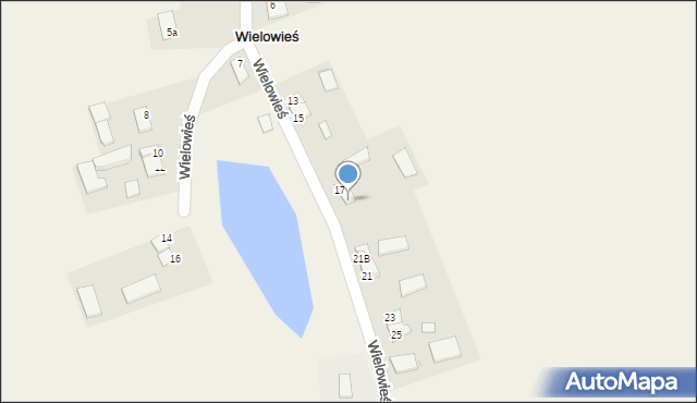 Wielowieś, Wielowieś, 19, mapa Wielowieś